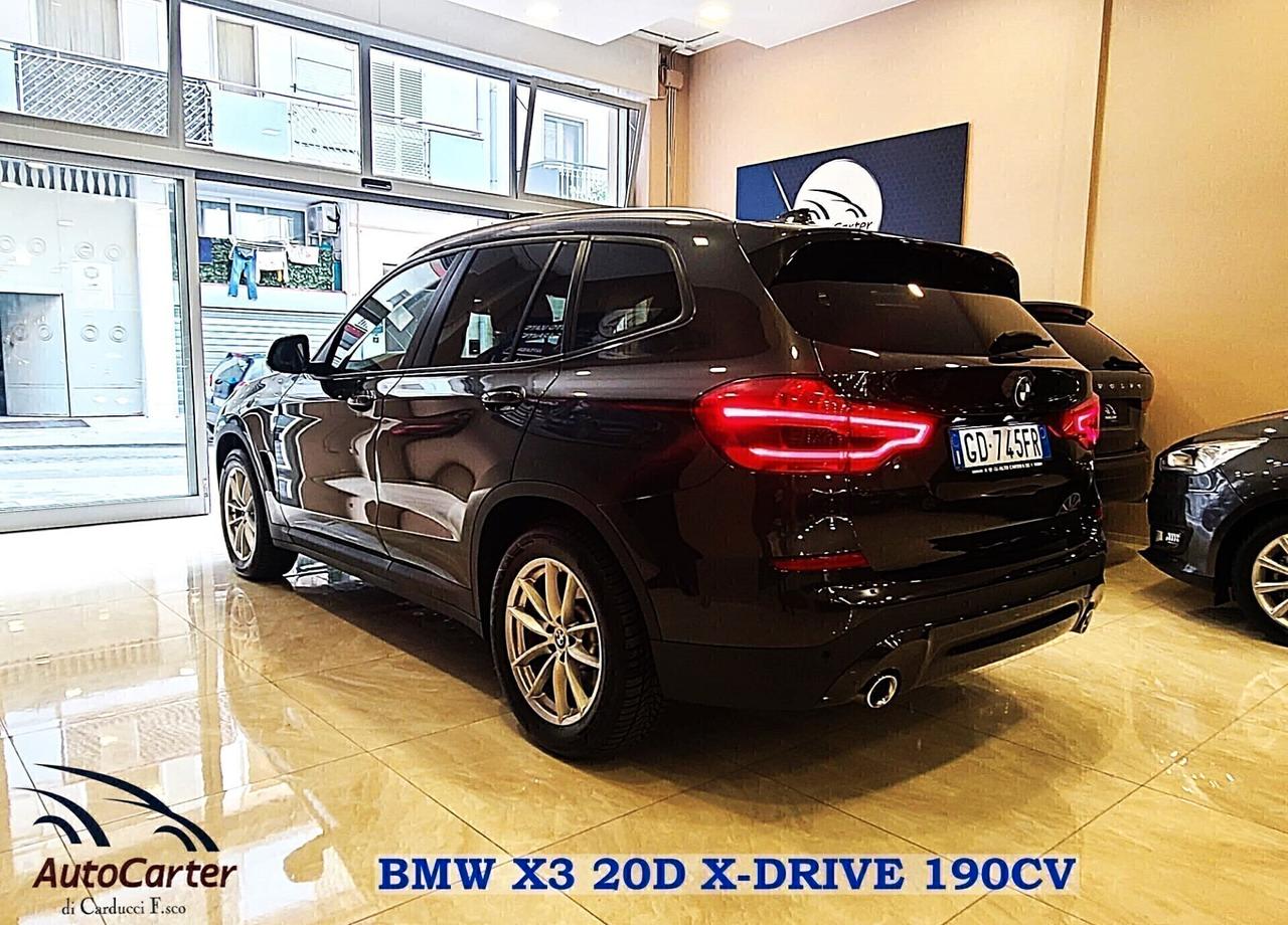 Bmw X3 xDrive20d 190CV 4X4*PARI AL NUOVO*