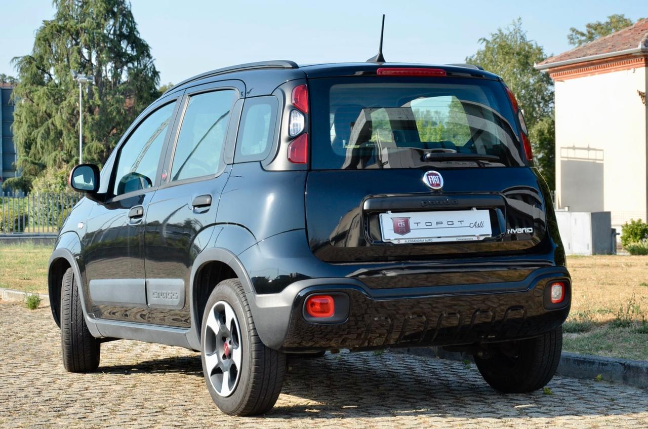 FIAT PANDA 1.0 FIREFLY 60cv MILD HYBRID CROSS, EURO 6D, APPLE - ANDROID, CLIMA AUTOMATICO, PERMUTE