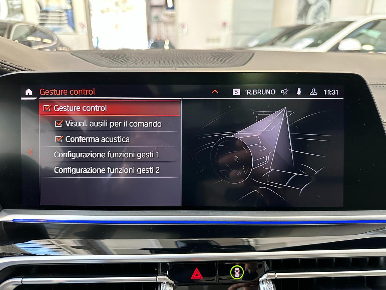 BMW X6 M 50d-Fari Laser-22"-Tetto-Camera 360-Individual-IVA