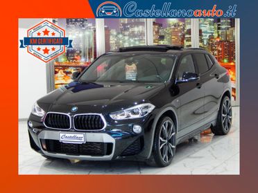 BMW X2 xdrive20d Msport X Aut. TETTO-NAVI-PELLE-PARK-LED