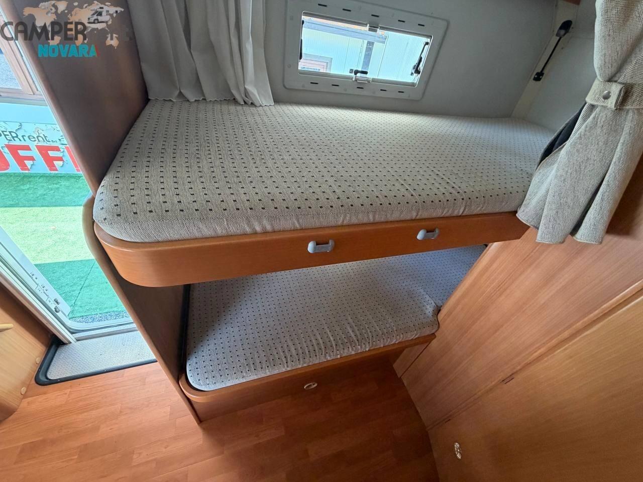 Mobilvetta ICARO S6 MANSARDATO COMPATTO 6 POSTI LETTO