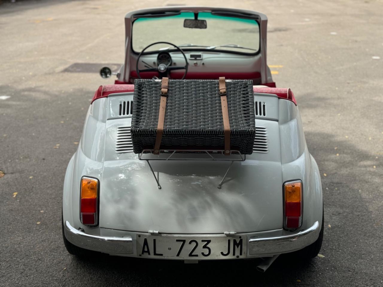 Fiat 500 d’epoca Spiaggina Omologata