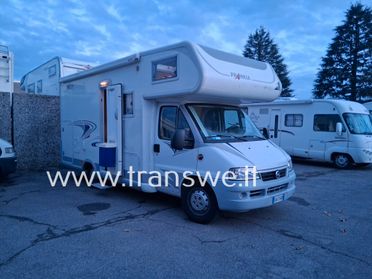 Frankia I 650ED Mansardato con letti a castello in coda