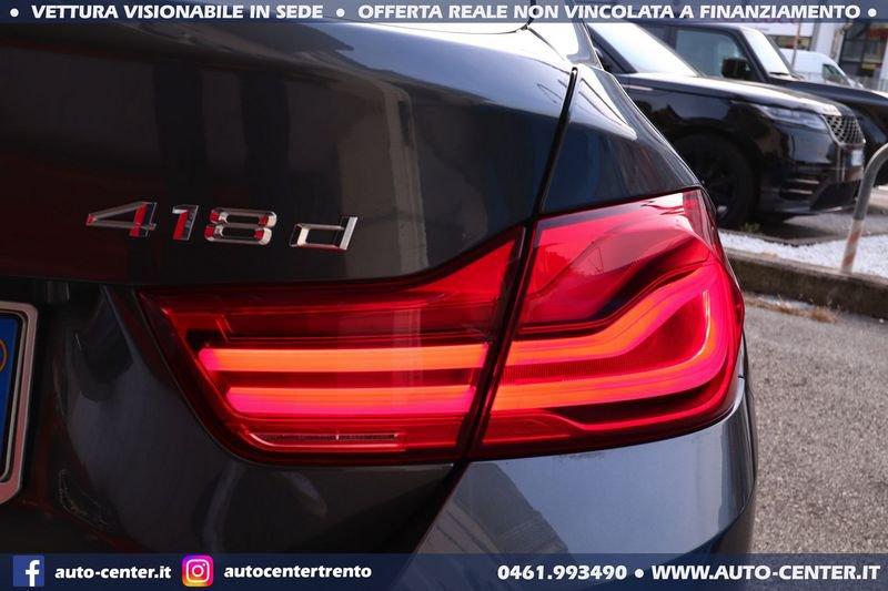 BMW Serie 4 Gran Coupé 418d Aut Gran Coupé Advantage *NAZIONALE