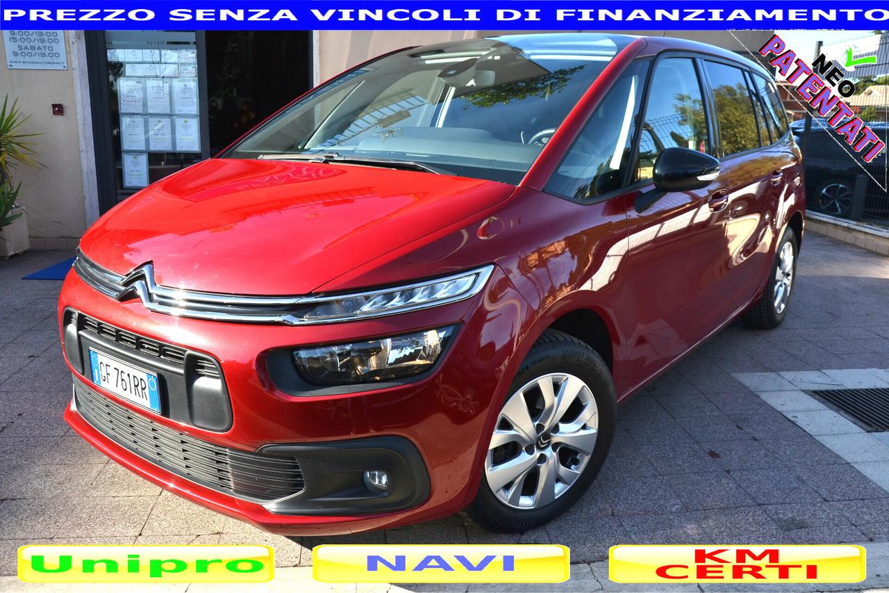Citroen Grand C4 SpaceTourer 1.5 HDI 130CV AUTO.+LED+7P+NAVI+CRUISE+PDC+PRIVACY