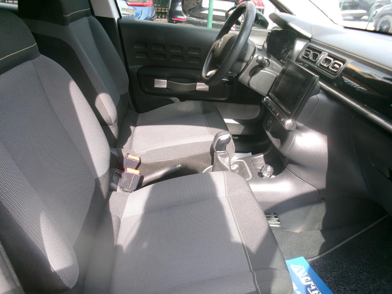 Citroen C3 1.2 83CV E6D PURETECH SHINE 89000 KM CERTIFICATI