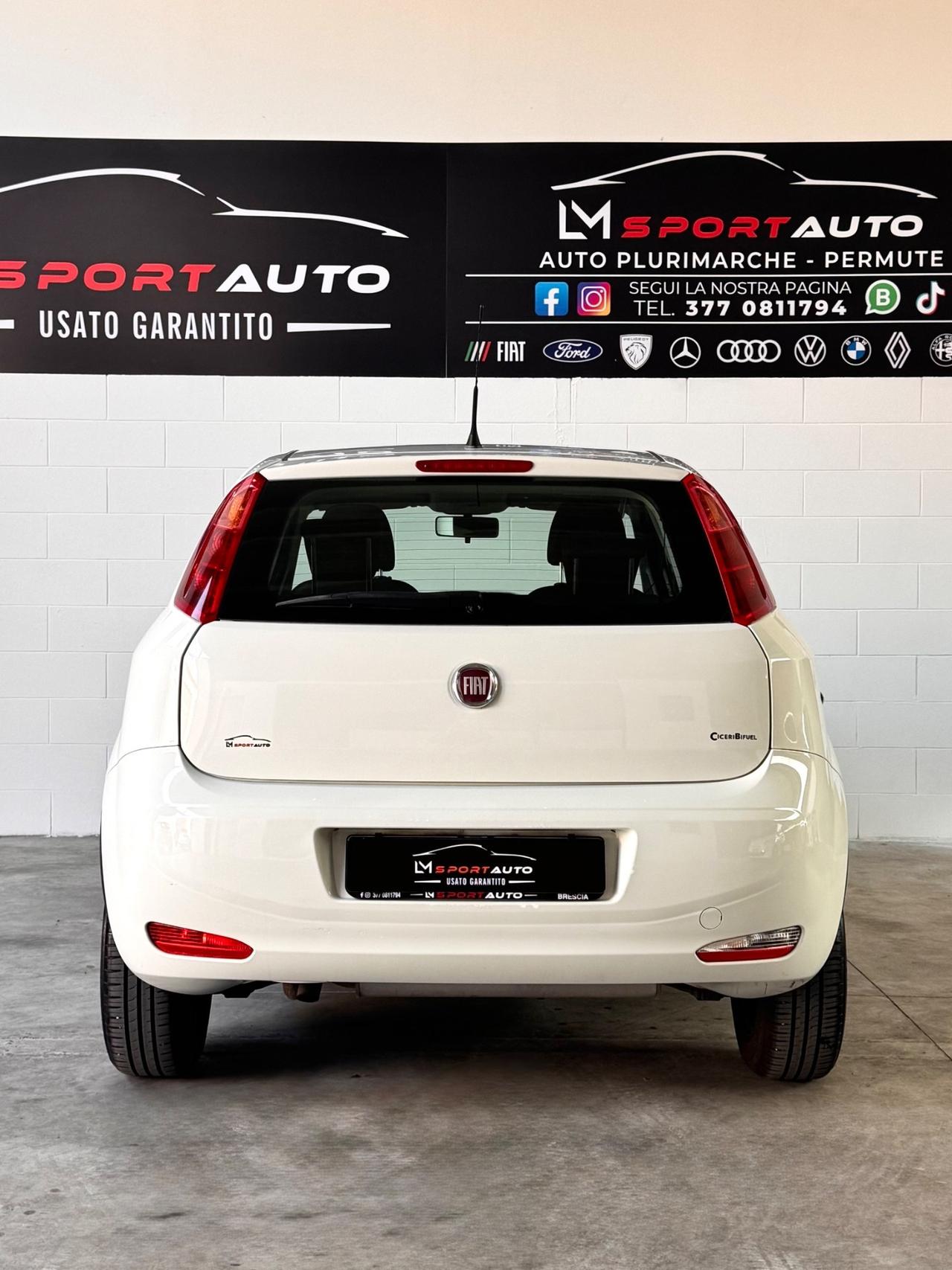 Fiat Punto 1.4 8v 2017 NATURAL POWER STREET