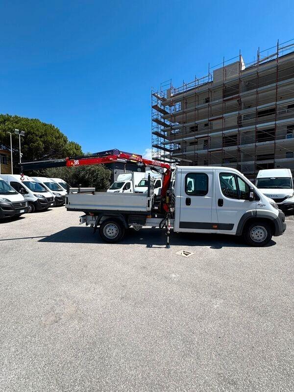 FIAT DUCATO MAXI 2.3 CASSONE 7 POSTI CON GRU