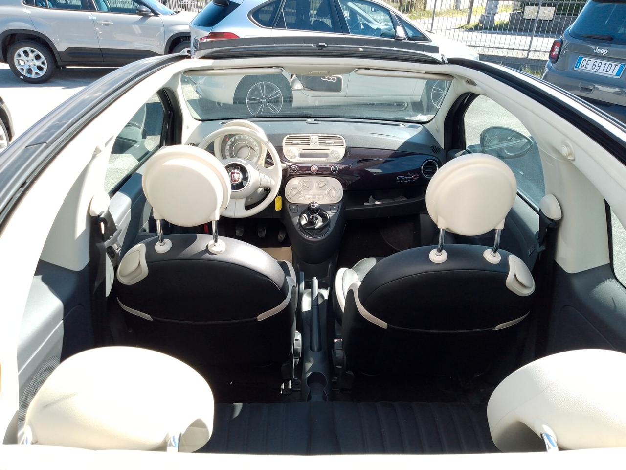 Fiat 500 CABRIO - POCHI KM Lounge