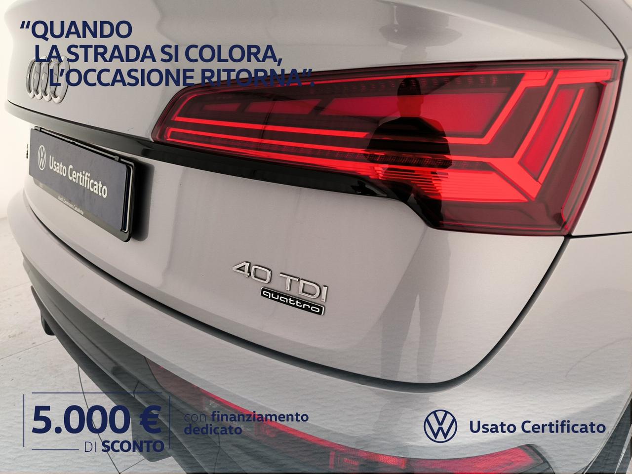 Audi Q5 sportback 40 2.0 tdi mhev 12v business advanced quattro s-tronic