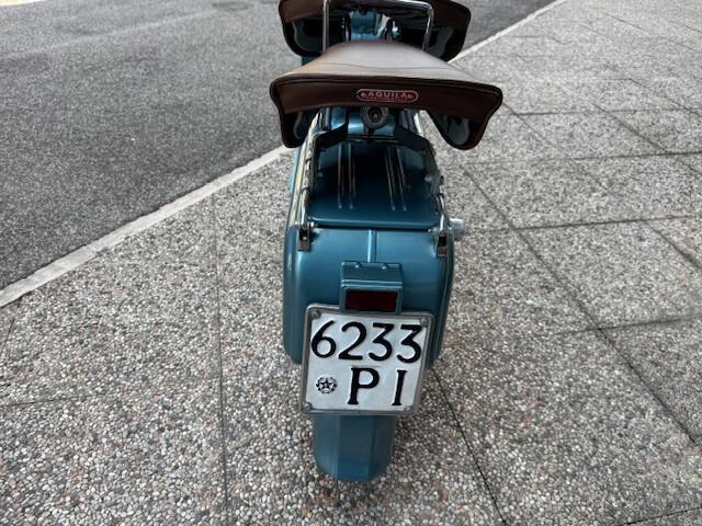 Lambretta D 150 TARGA ORIGINALE