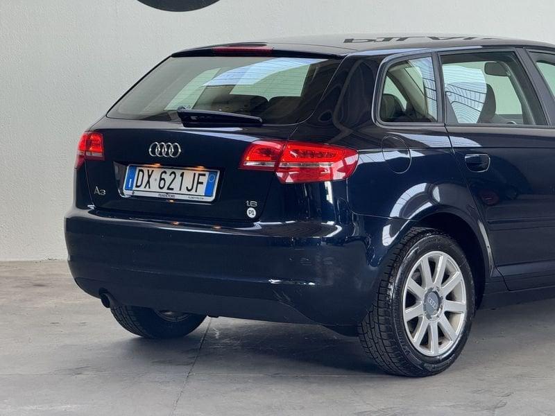 Audi A3 1.6 Attraction NEOPATENTATI UNIPROPRIETARIO