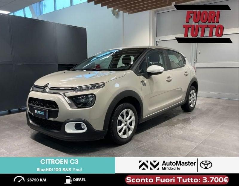 Citroën C3 BlueHDi 100 S&S You!