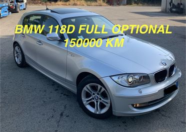 Bmw 118 120d cat 5 porte Futura DPF