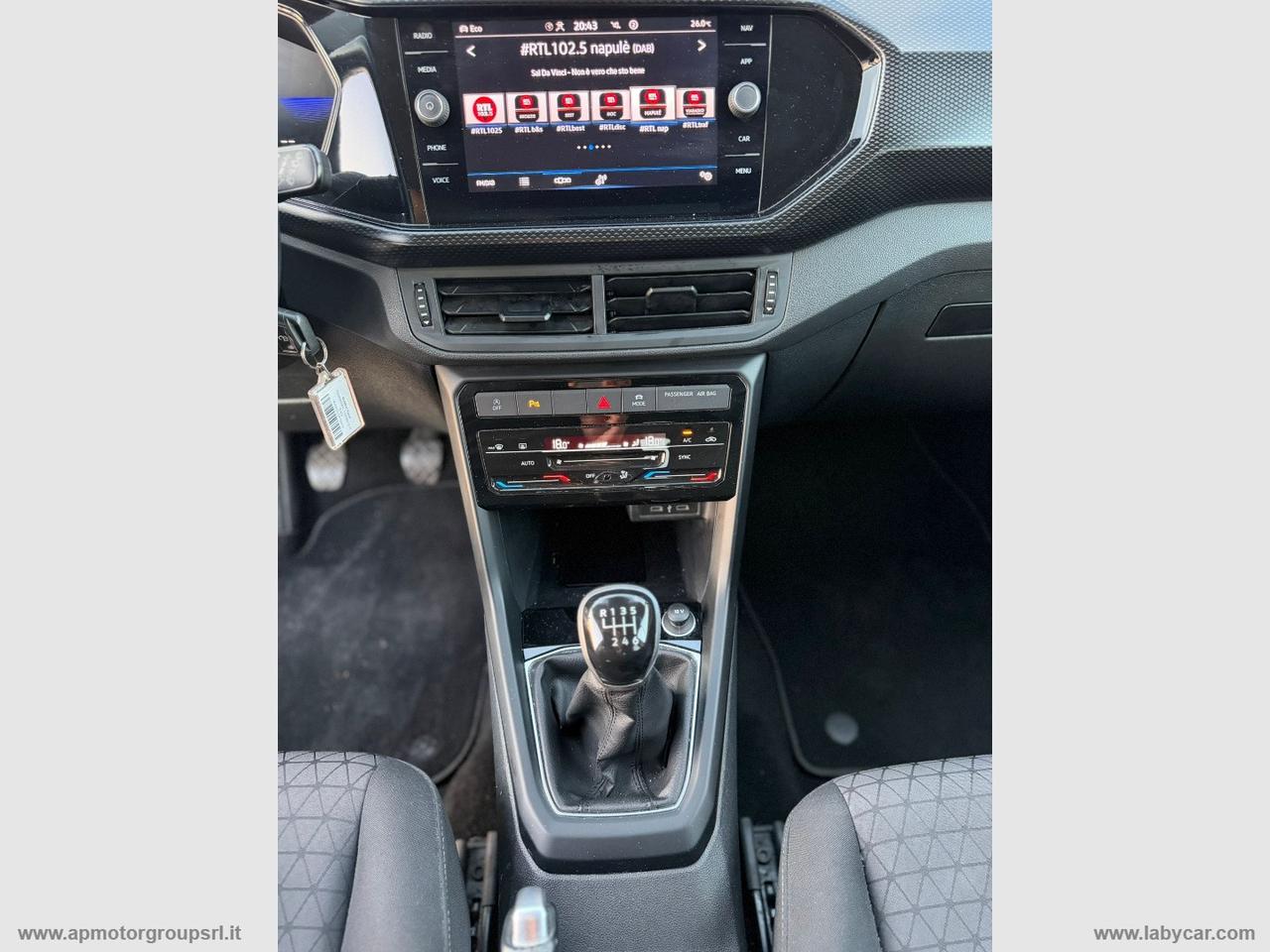 VOLKSWAGEN T-Cross 1.0 TSI 115 CV R-Line BMT