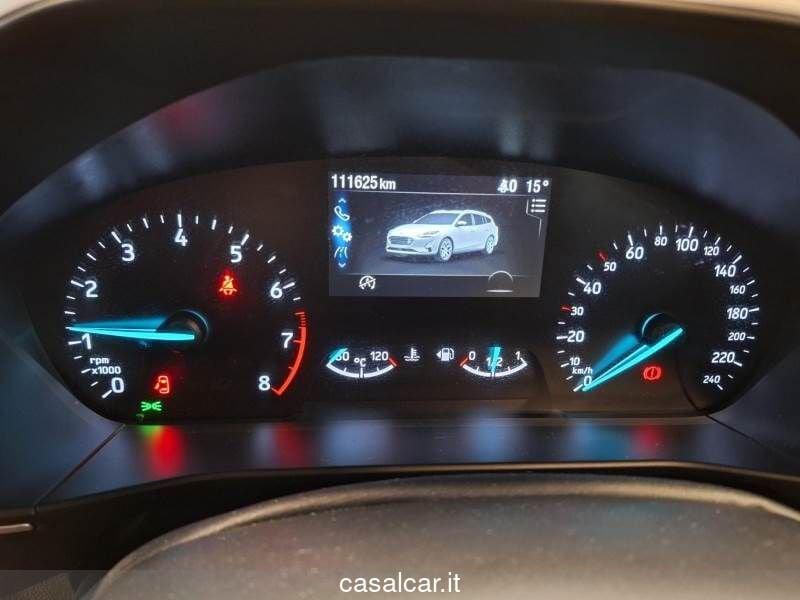 Ford Focus Focus 1.0 EcoBoost 125 CV SW Business FINO A 3 ANNI DI GARANZIA KM ILLIMITATI PARI ALLA NUOVA
