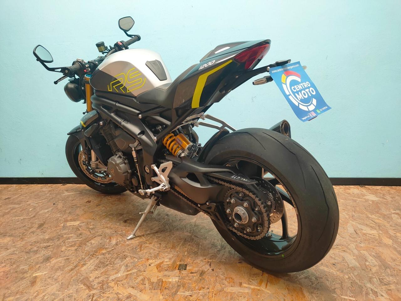 Triumph Speed Triple 1200 RS 4 anni di garanzia ufficiale