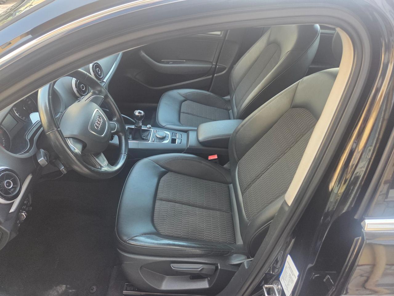 AUDI A3 ANNO 2016 PELLE SENS 1.6 TDI 110 CV KM CERTIFIC