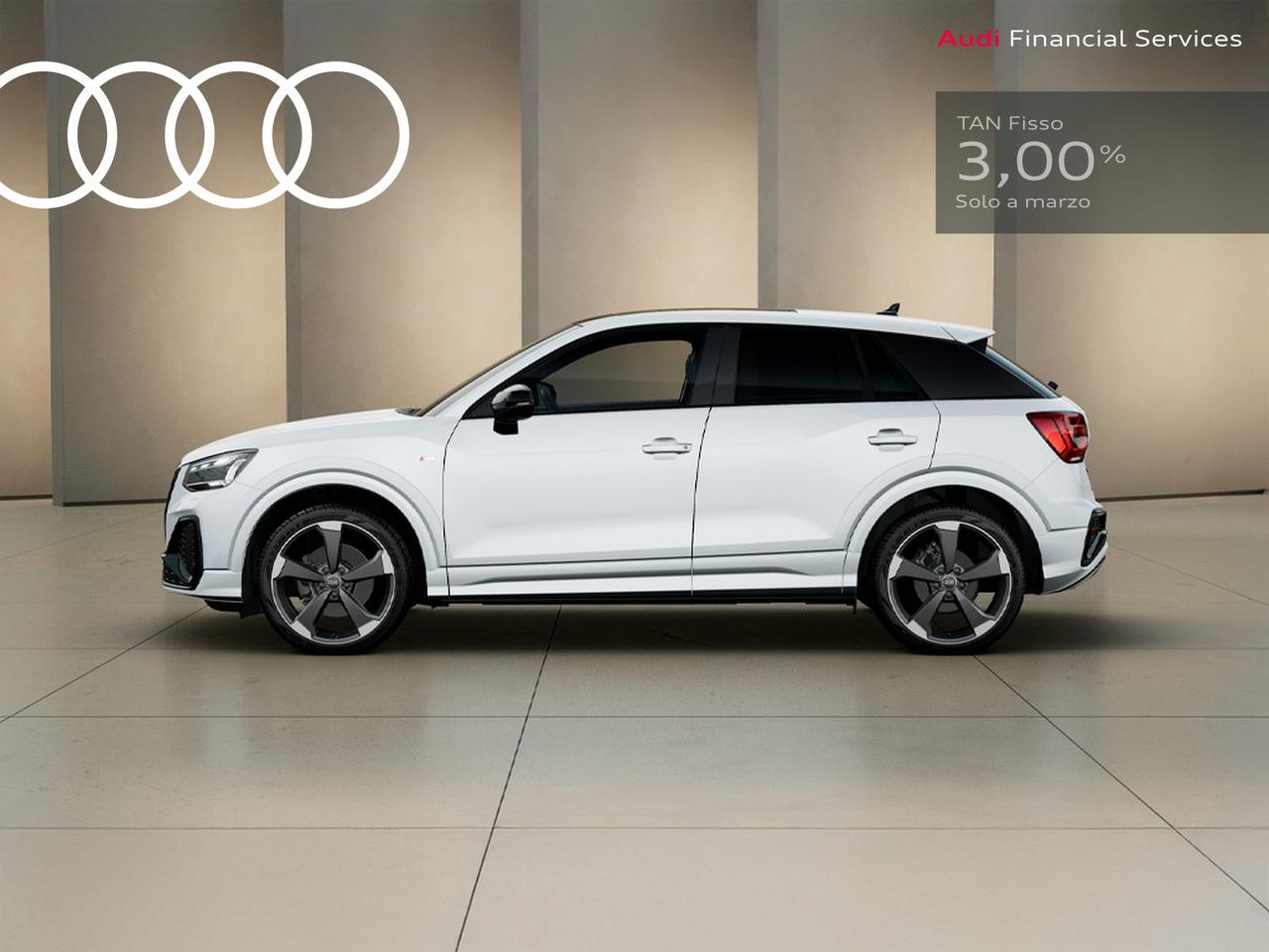 Audi Q2 35 2.0 tdi identity black quattro s-tronic