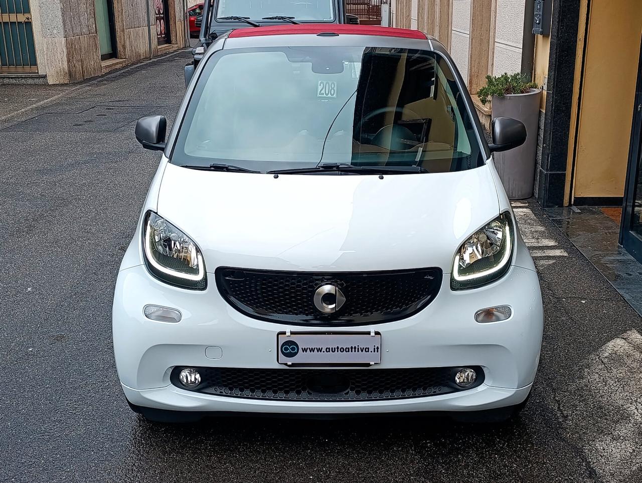 Smart ForTwo 70 1.0 twinamic cabrio Perfect capote Rossa