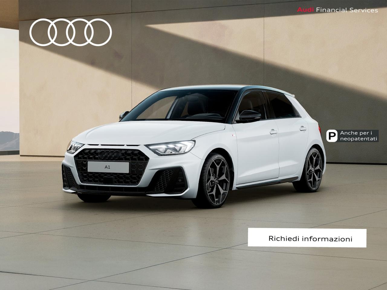 Audi A1 sportback 35 1.5 tfsi identity black s-tronic