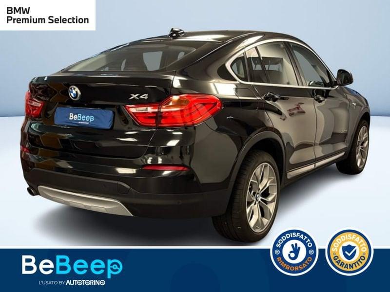 BMW X4 XDRIVE20D XLINE AUTO MY16