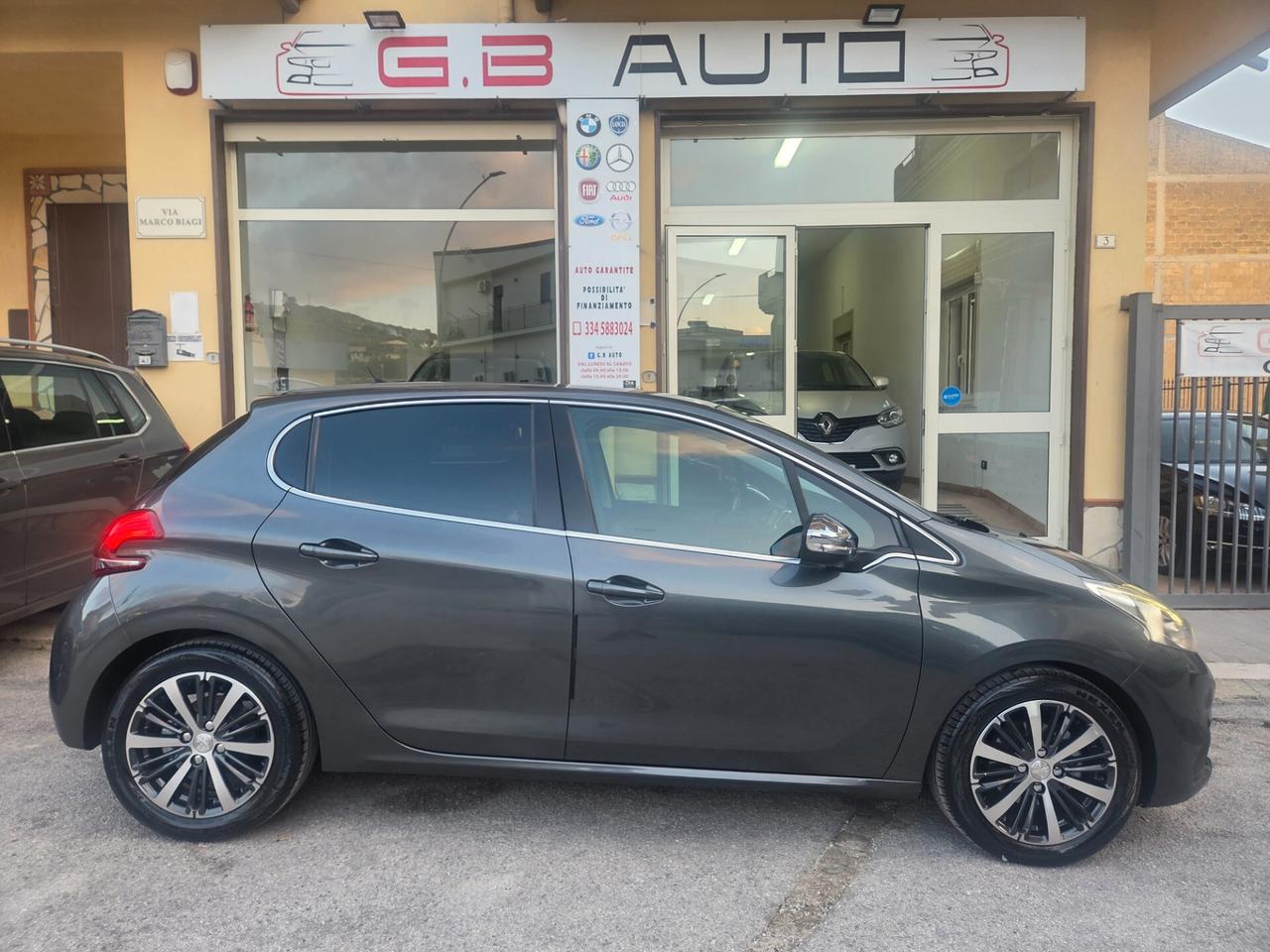PEUGEOT 208 1.6 DIESEL 100 CV KM 120000 CERTIF