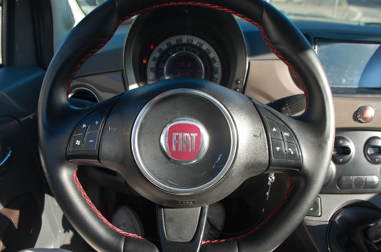 Fiat 500 1.3 mjt 16v Sport 75cv Tetto Uff.Italy USB Pelle