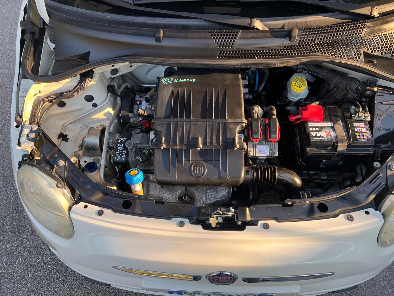 Fiat 500 1.2 benzina Lounge soli 100mila km