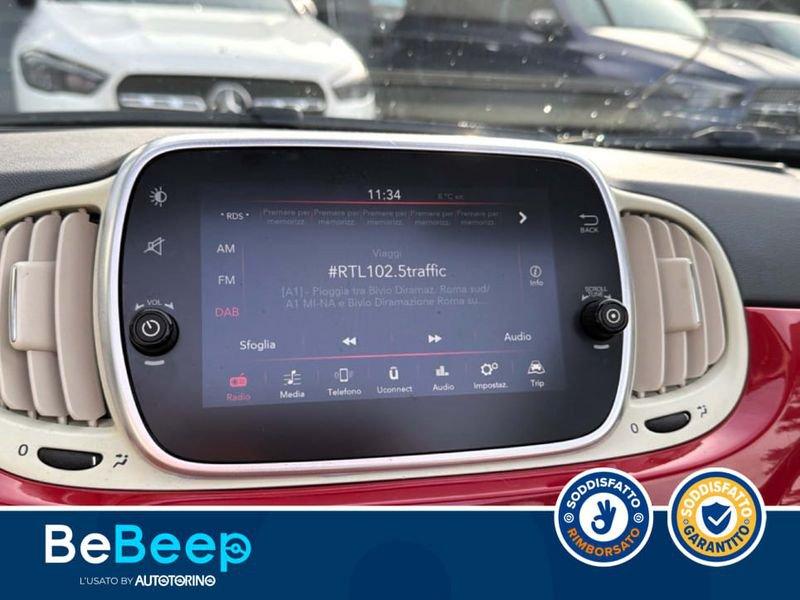 FIAT 500C 1.2 LOUNGE 69CV DUALOGIC