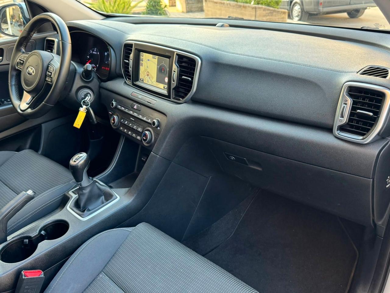 KIA SPORTGAE 1.7 CRDI 115 CV TETTO NAVI RETROCAMERA