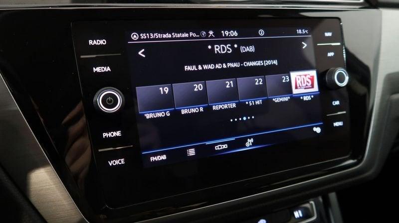 Volkswagen Touran Touran 1.5 tsi Business 150cv dsg #NAVIGATORE#CARPLAY#