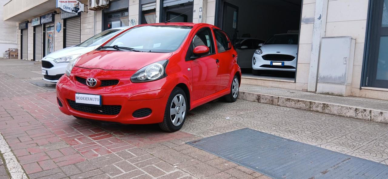 Toyota Aygo 1.0 12V VVT-i 5 porte Now