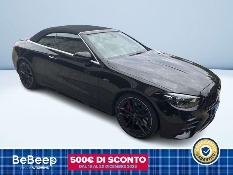 Mercedes-Benz Classe E Cbr E CABRIO 53 AMG MHEV (EQ-BOOST) 4MATIC + AUTO MY20