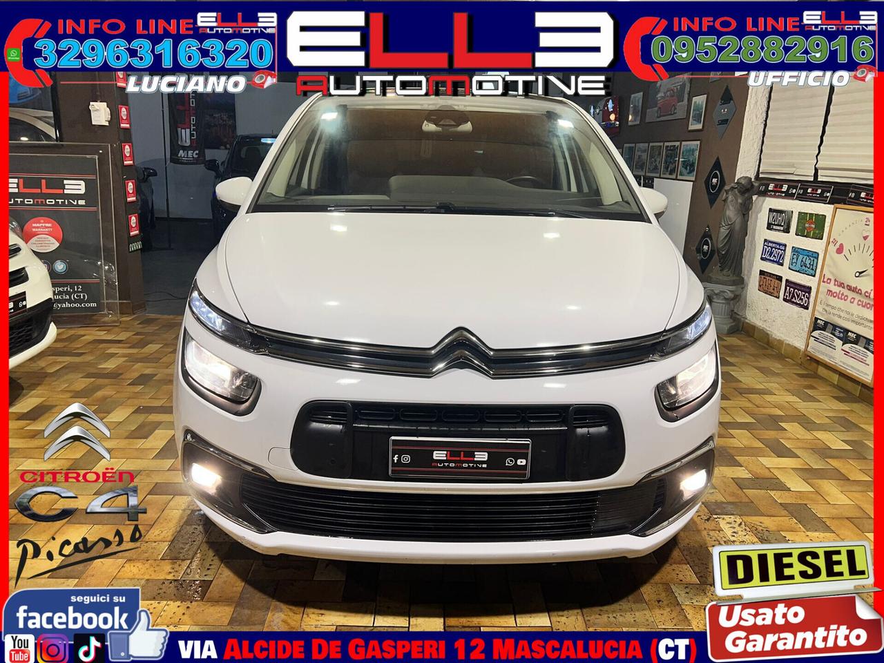 Citroen C4 SpaceTourer 1.5 HDi 130 S&S EAT8 Feel