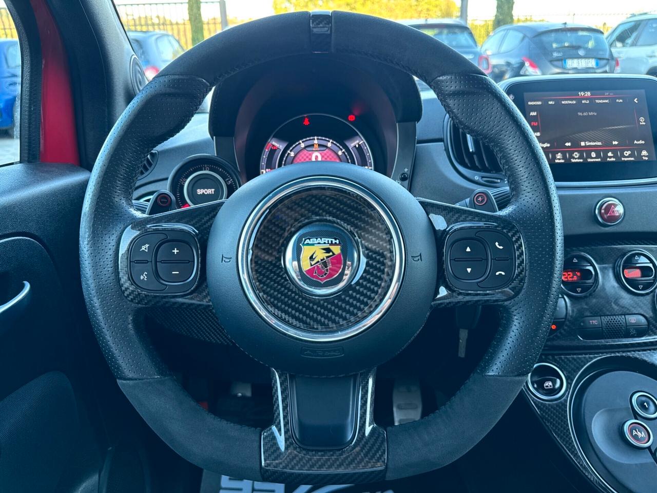 Abarth 595 1.4 Turbo T-Jet 180 CV Competizione SABELT CARBONIO FULL MTA