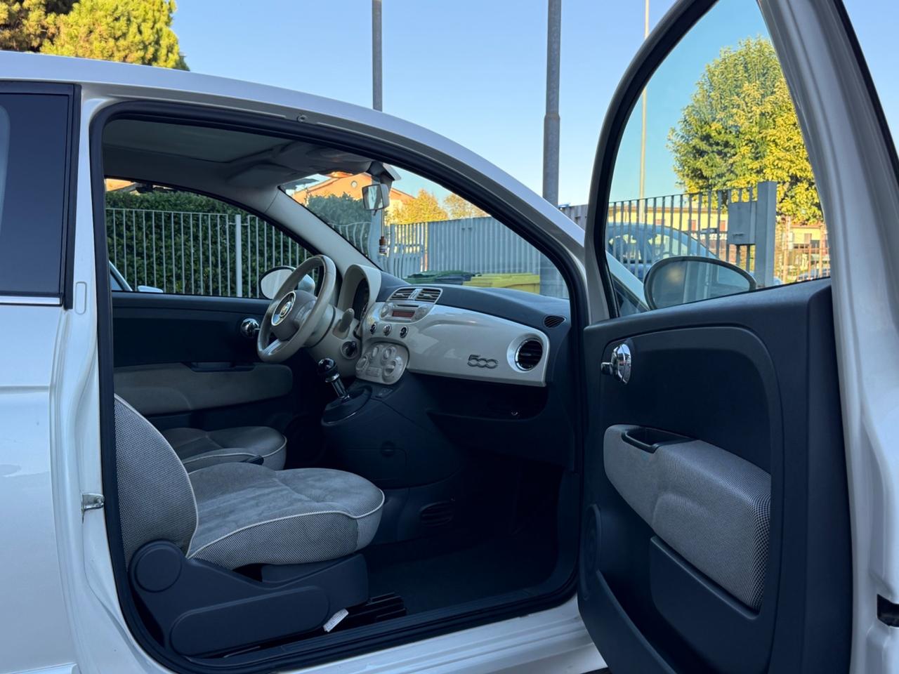 Fiat 500 Bianco speciale cielo panorama 1.2 Lounge