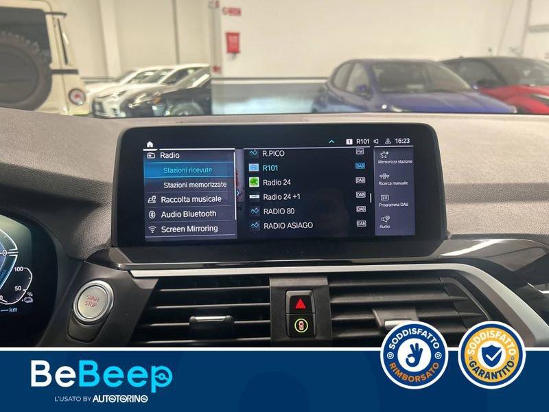 BMW X3 XDRIVE30E LUXURY AUTO