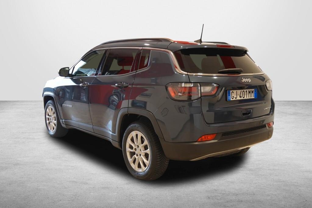 JEEP COMPASS 1.6 M-JET 16V 130CV 6M. 2WD LIMITED ( FARI LED - COCKPIT - ADAPTIVE CRUISE - PELLE - MIRROR - PDC - TELECAMERA POST. )
