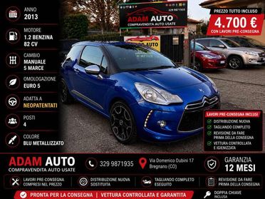 CITROEN DS3 1.2 VTi 82 Just Black