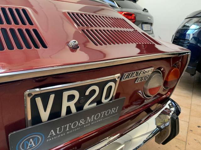 Fiat 850 850 Sport Coupe targhe originali VR?-