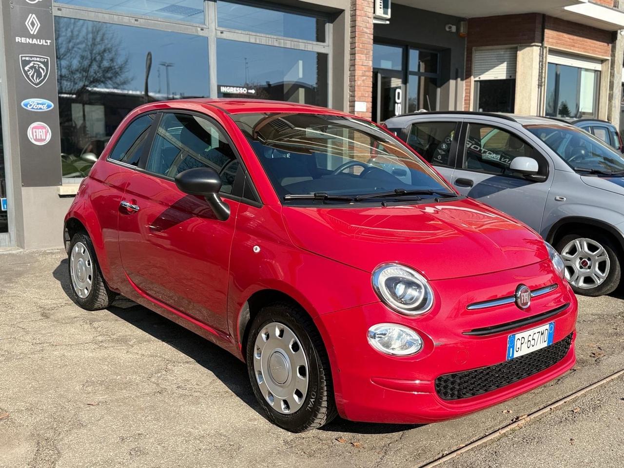 Fiat 500 1.0 Hybrid Red