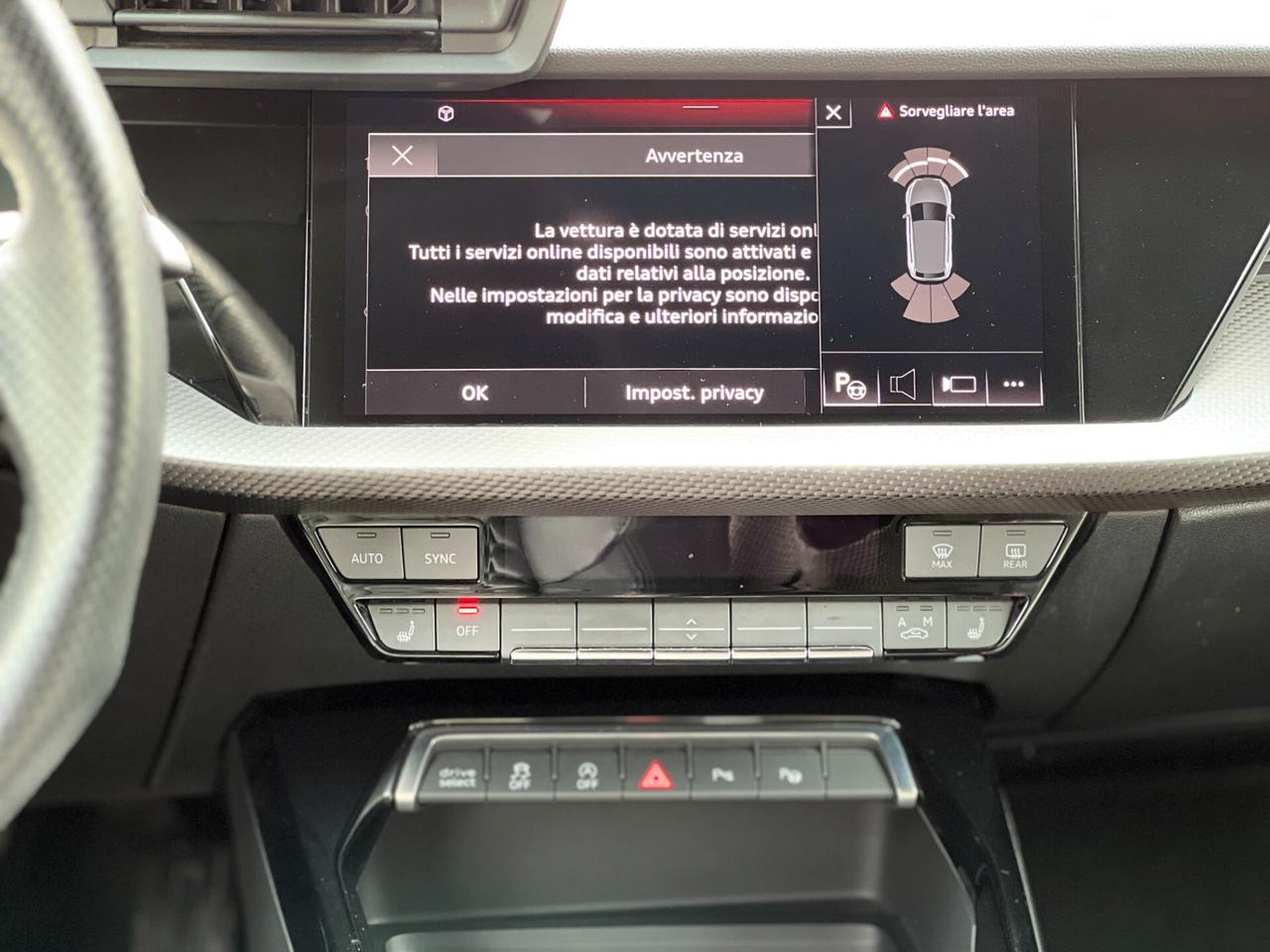 Audi A3 RS 3 SPB 2.5 400cv TFSI QUATTRO S tronic IVA ESPOSTA