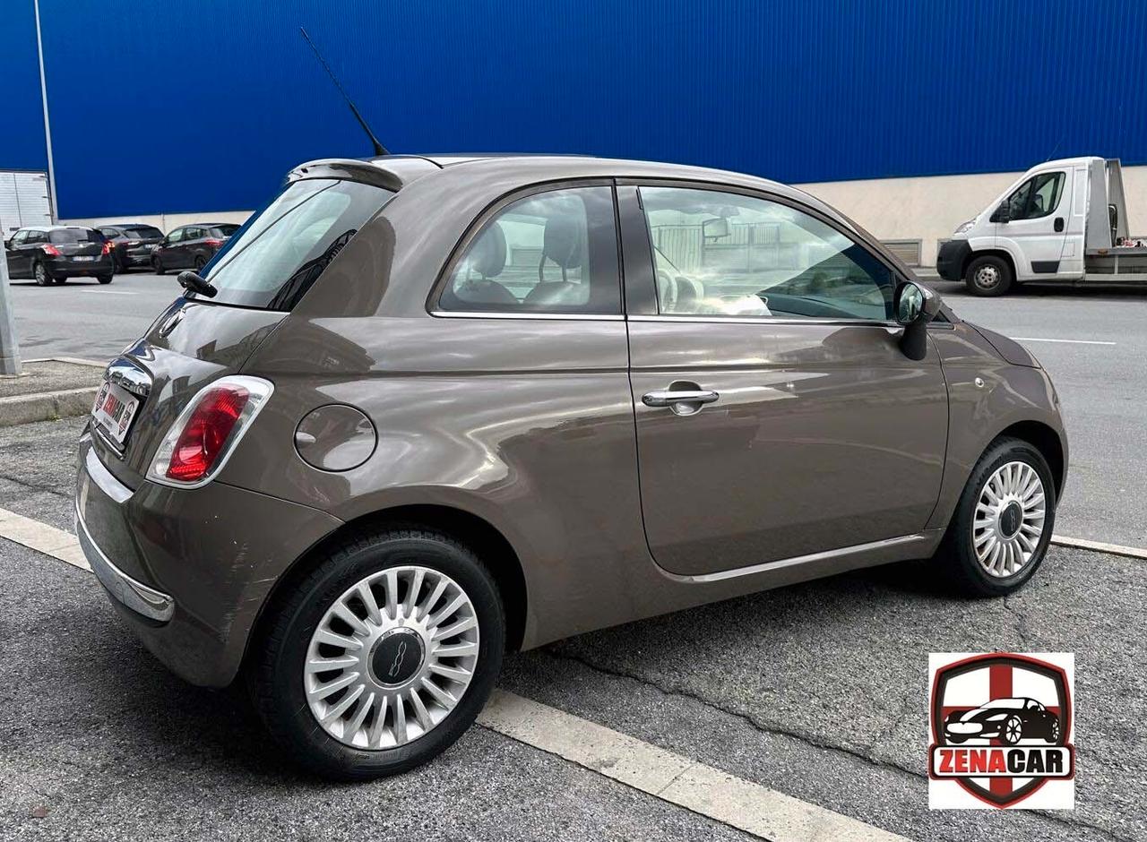 FIAT 500 1.3 MULTIJET DIESEL – TETTO PANORAMICO – PELLE ROSSA