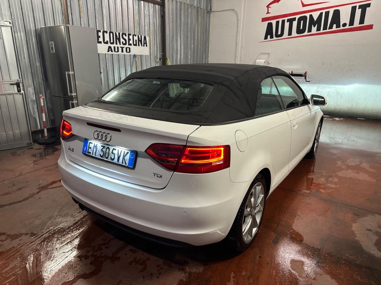 Audi A3 Cabrio 1.6 TDI 105 CV CR Ambition NEOPATENTATI