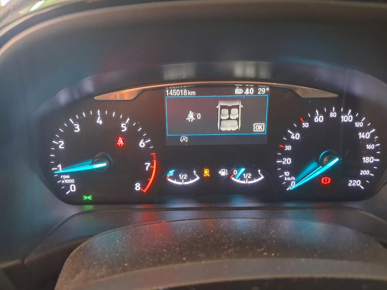 Ford Fiesta 1.1 75 CV GPL 5 porte Plus