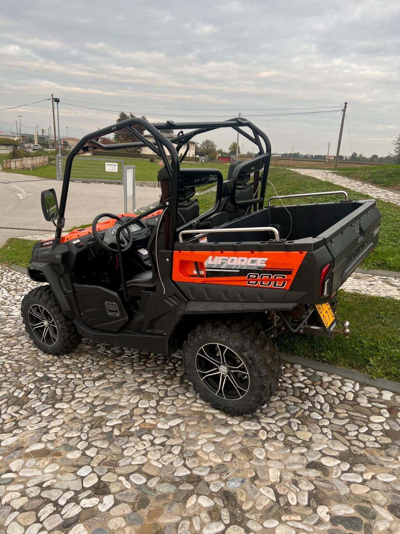 Cf Moto UForce 550 Targa Gialla - Macchina Agricola