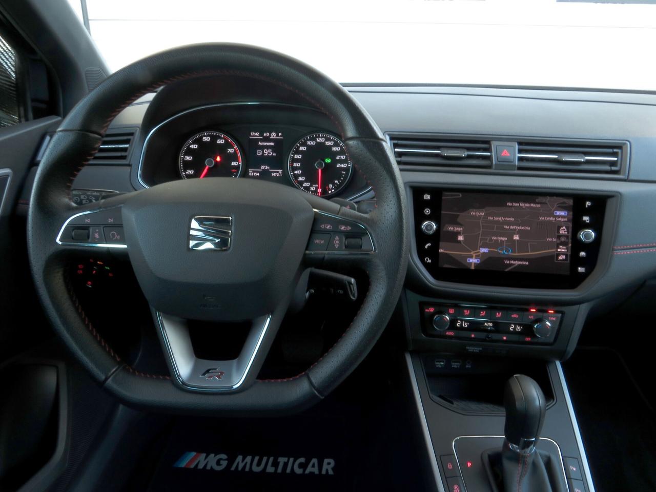 Seat Arona 1.0tsi FR 115cv dsg. km 63.100. full led/sensori ant-post/retrocamera/navi