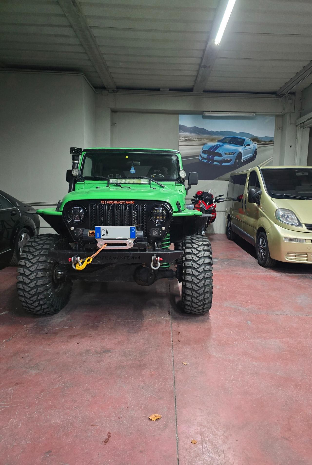 Jeep Wrangler TJ 4.0 OffRoad Preparata