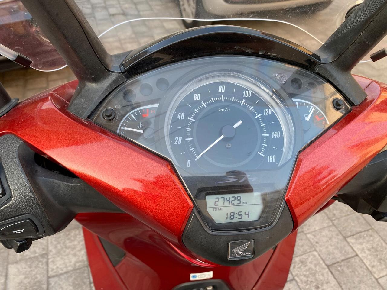 Honda SH 125 ABS cupolino allarme bauletto